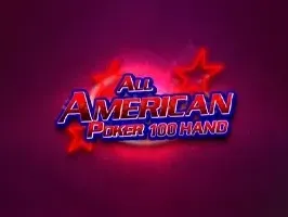 All American Poker 100 Hand game screenshot